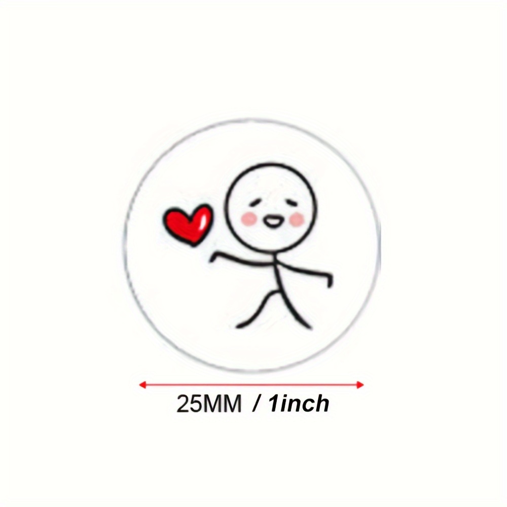 500 Stickers Stickman Stickers Cartoon Cute Creative Labels - Temu