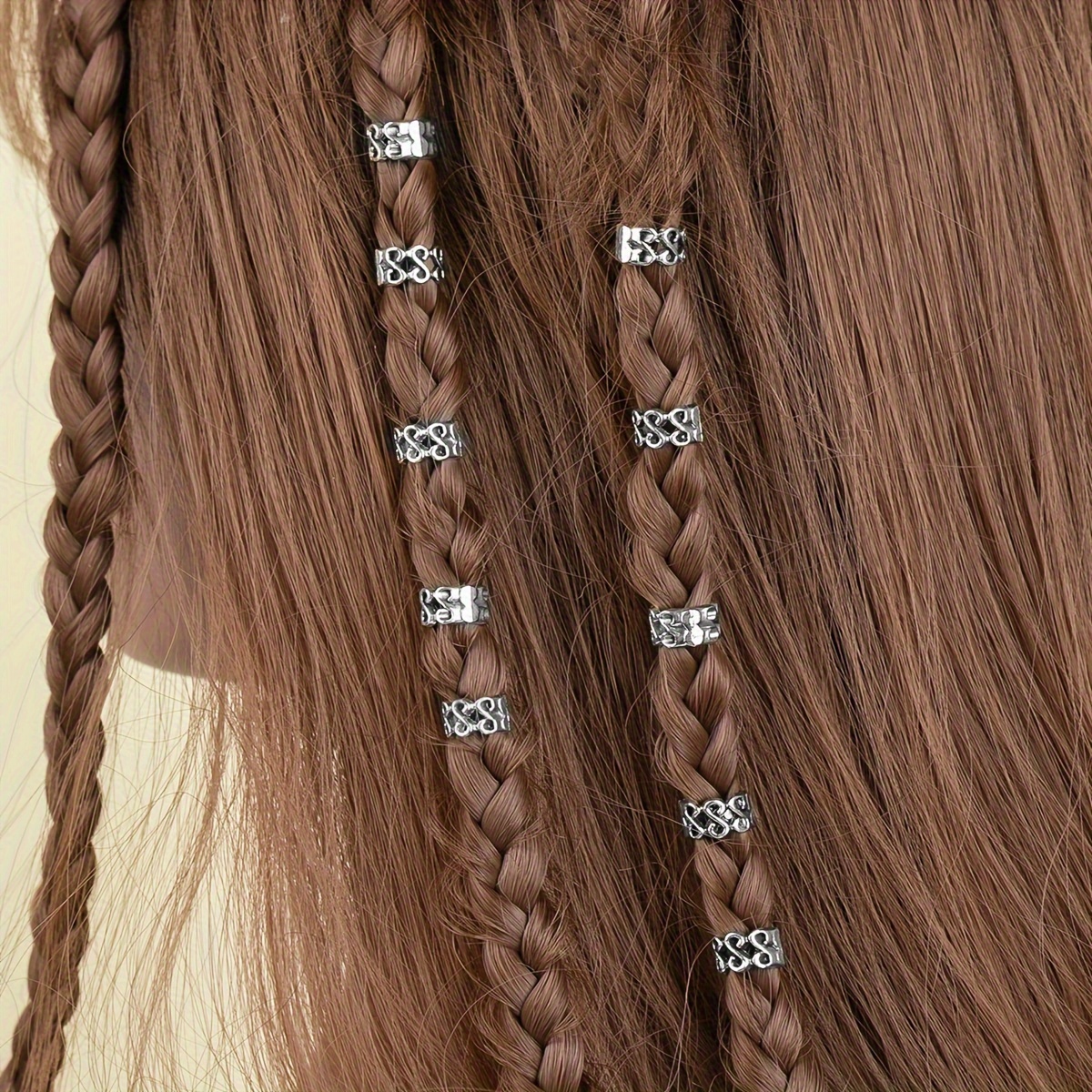 10pcs Hair Braids Beads Viking Hair Beads Antique Hair Jewels Hair