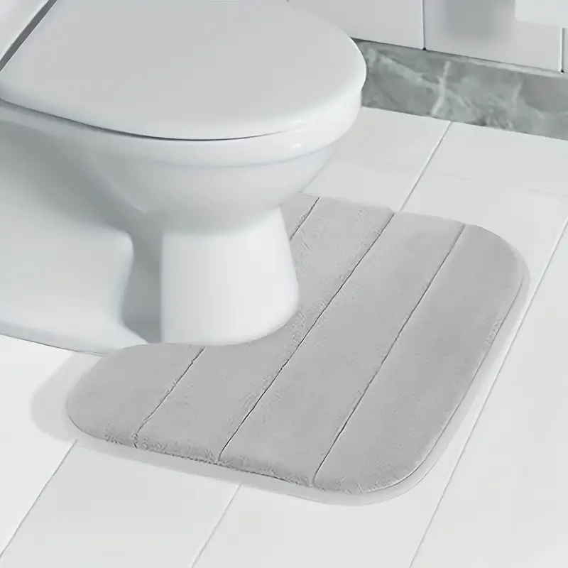 Memory Foam Floor Mat, Soft Non Slip Bath Rug, Machine Washable Bath Mat,  Absorbent Thickened Door Carpet For Home Living Room Bathroom, Home Decor -  Temu