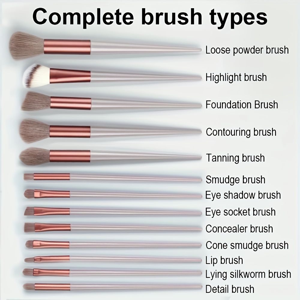 Setting Loose Powder Brush Fluffy Soft Hair Portable Makeup Brushes  Highlighting Contouring Blush Brush Professional Beauty Tool - AliExpress