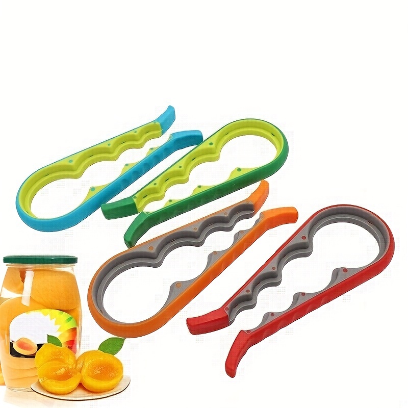 Silicone Multifunctional Four-in-one Bottle Opener, Bottle Opener Clip, Lid  Opener, Can Opener, Bottle Opener For Arthritis Hands And Weak Hands, Aging Arthritis  Bottle Opener, Kitchen Gadgets, Kitchen Supplies, Kitchen Tools, Kitchen  Stuff 