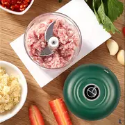 1pc rechargeable food processor electric mini garlic chopper portable food processor vegetable chopper onion mincer cordless meat grinder with usb charging for vegetable pepper onion baby food seasoning nuts 250ml details 5