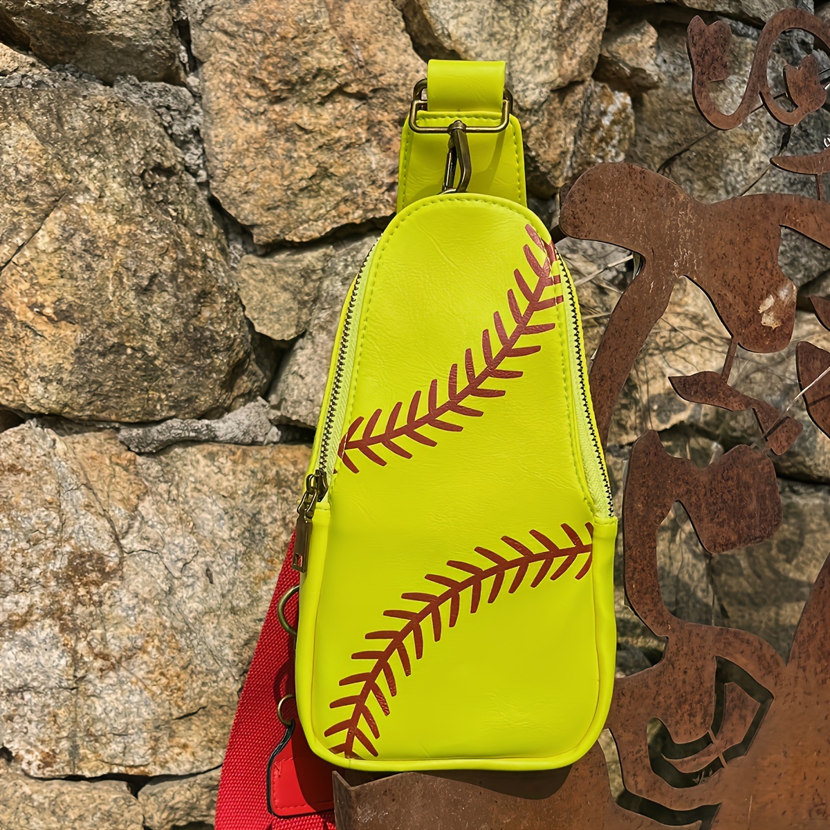 Baseball crossbody online purse