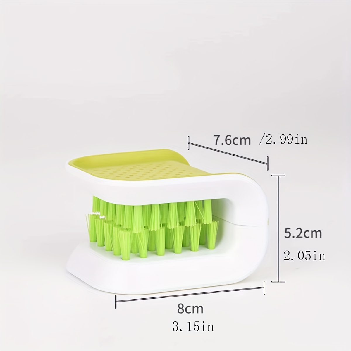 BladeBrush Knife & Cutlery Cleaning Brush - Green