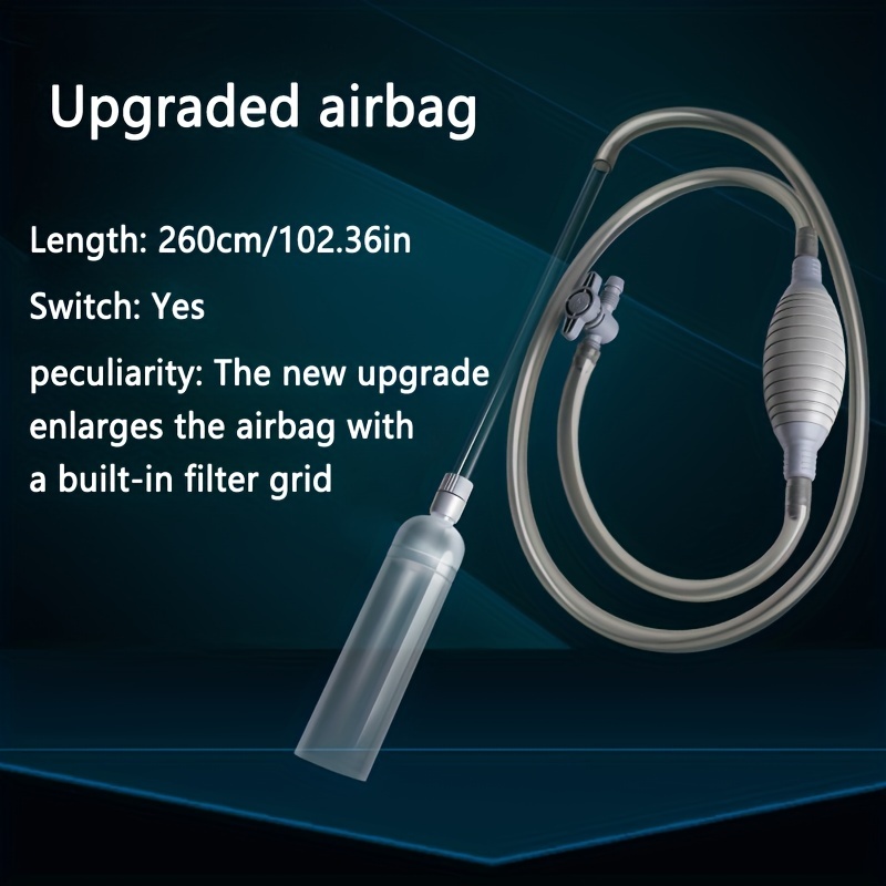 Fish Tank Water Changer Artefatto Sifone Cambio Acqua Pompa Per Pulizia  Sabbia Pulizia Manuale Ghiaia E Sabbia - Temu Italy