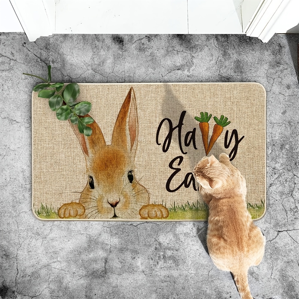 cartoon rabbit carpet Bedroom room mat living room floor mat