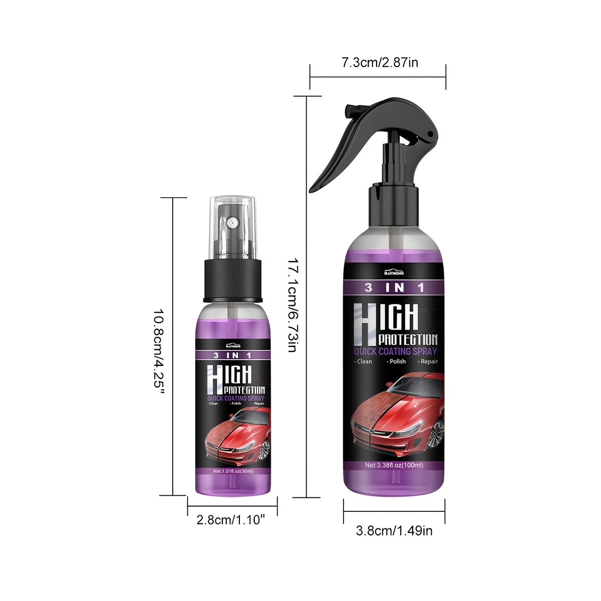 1 High Protection Fast Automotive Paint Spray Automatic Hand - Temu  Philippines