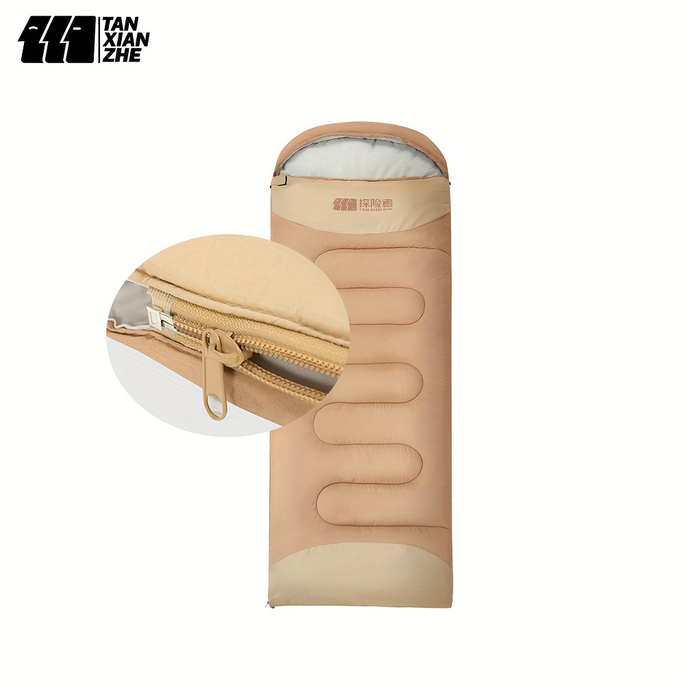 Fleece Sleeping Bag Thick Knitted Warm Sleeping Bag Woolen Temu