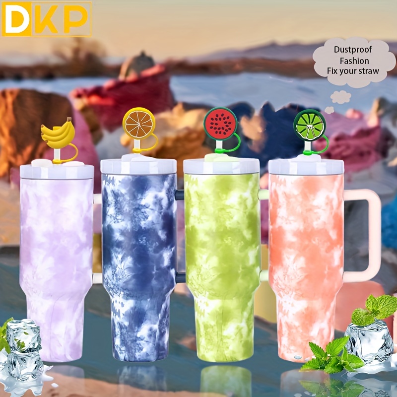 Dkp Large Capacity Water Bottle With Handle And Straw Lid - Temu