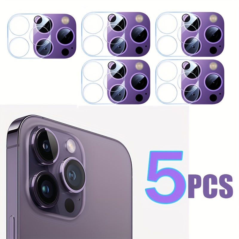 protector de lente de cámara trasera de vidrio templado 3d para iphone 13  pro max 12pro 11 13pro 13mini 12mini