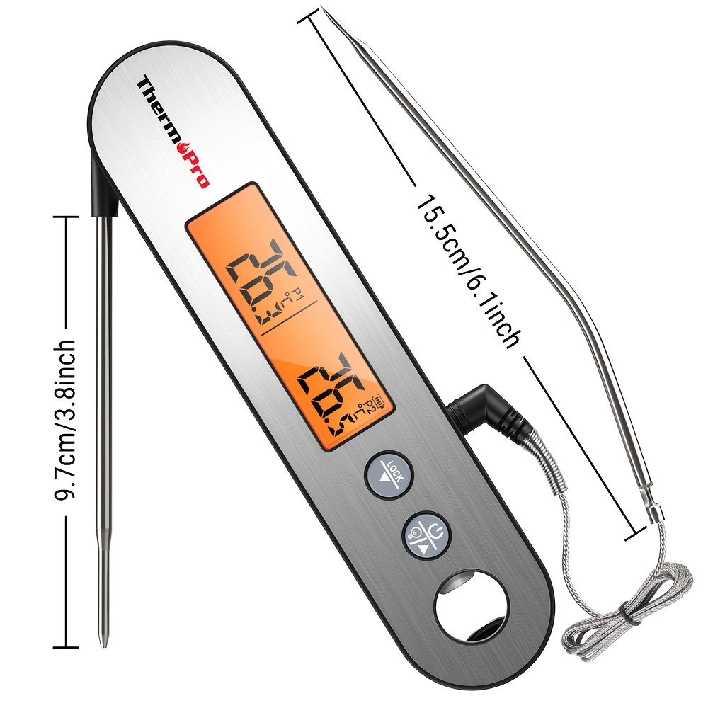 The Ultimate Bbq Thermometer: Tp610 Programmable Dual Probe Meat