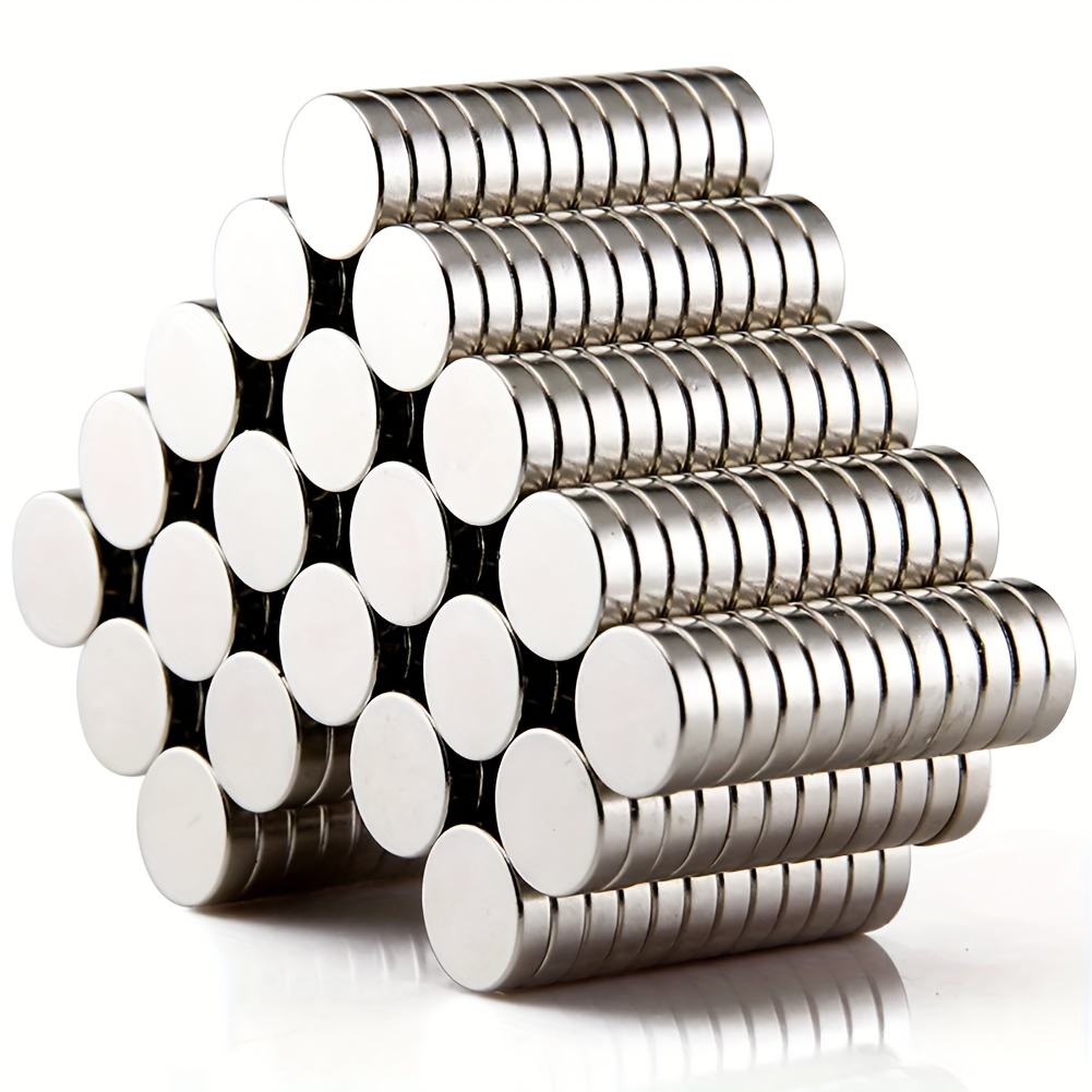 60 Stück Kleine Magnete Runde Kühlschrank Magnete Kleine Zylinder