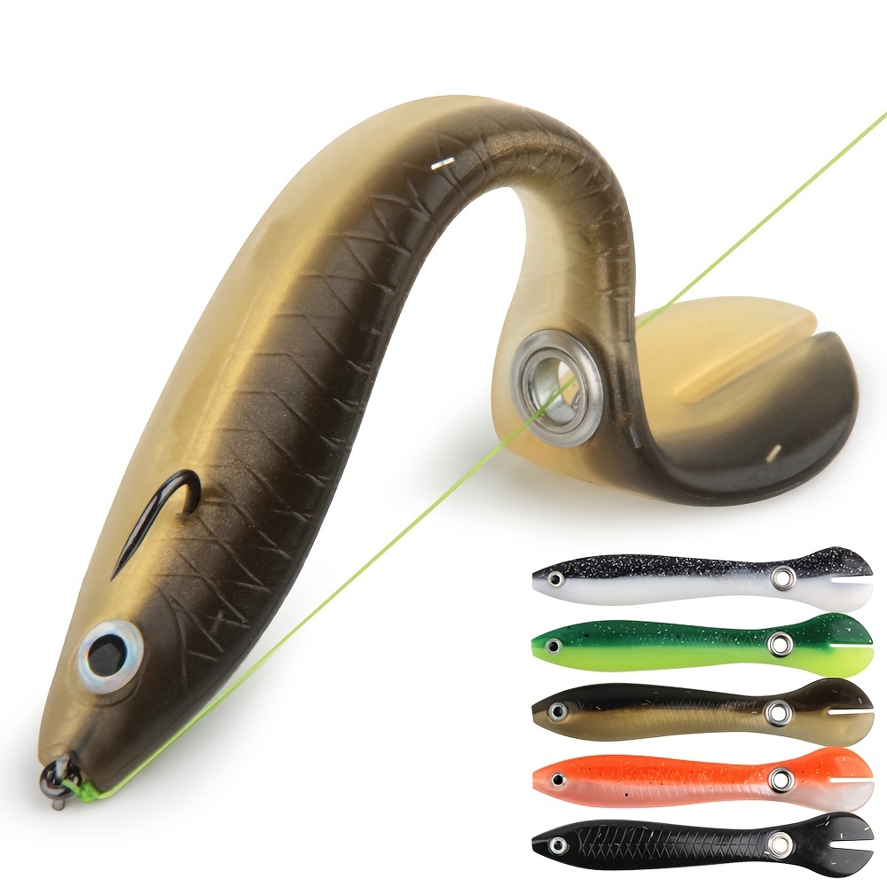 Soft Silicone Fishing Lures Bass Trout Realistic Design - Temu Canada