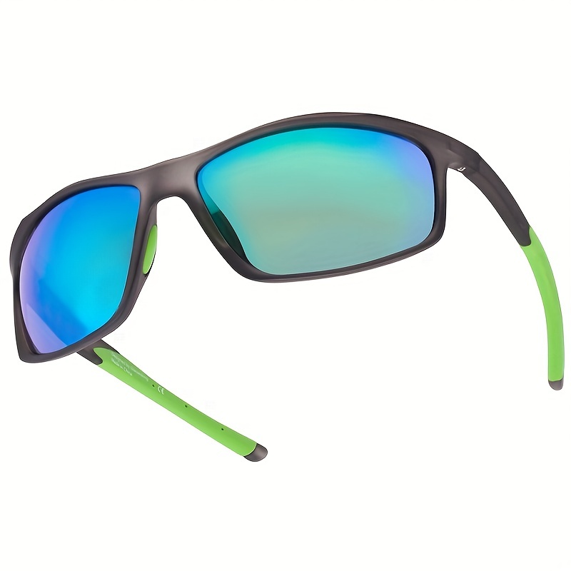 Men's Trendy Polarized Sport Sunglasses Tr90 Frame - Temu