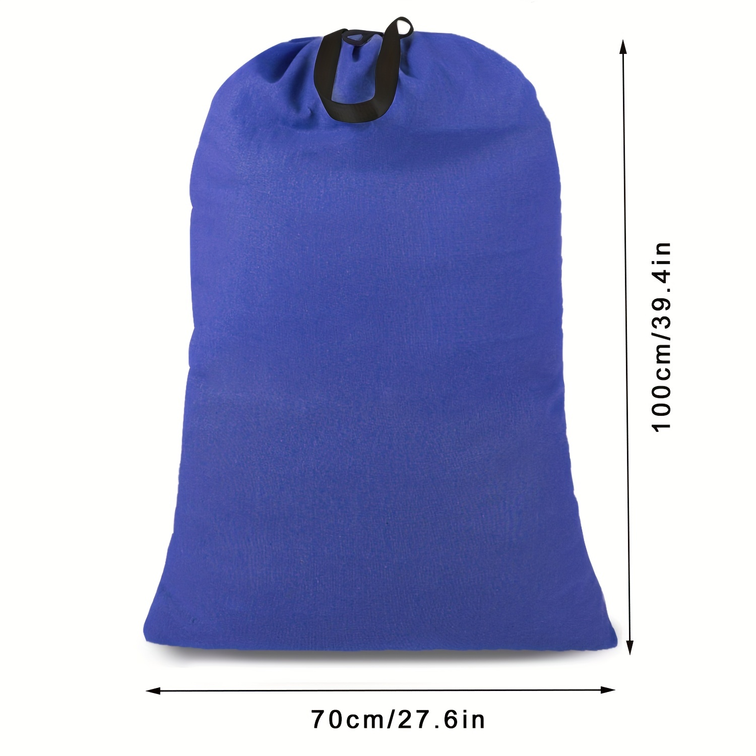 1 Sac À Linge En Toile De Jute De Couleur Unie Avec Cordon De Serrage, Sac  À Linge Sale Portable Extra Large De Voyage Robuste Pour Laverie  Automatique Et Ménage, Sac À