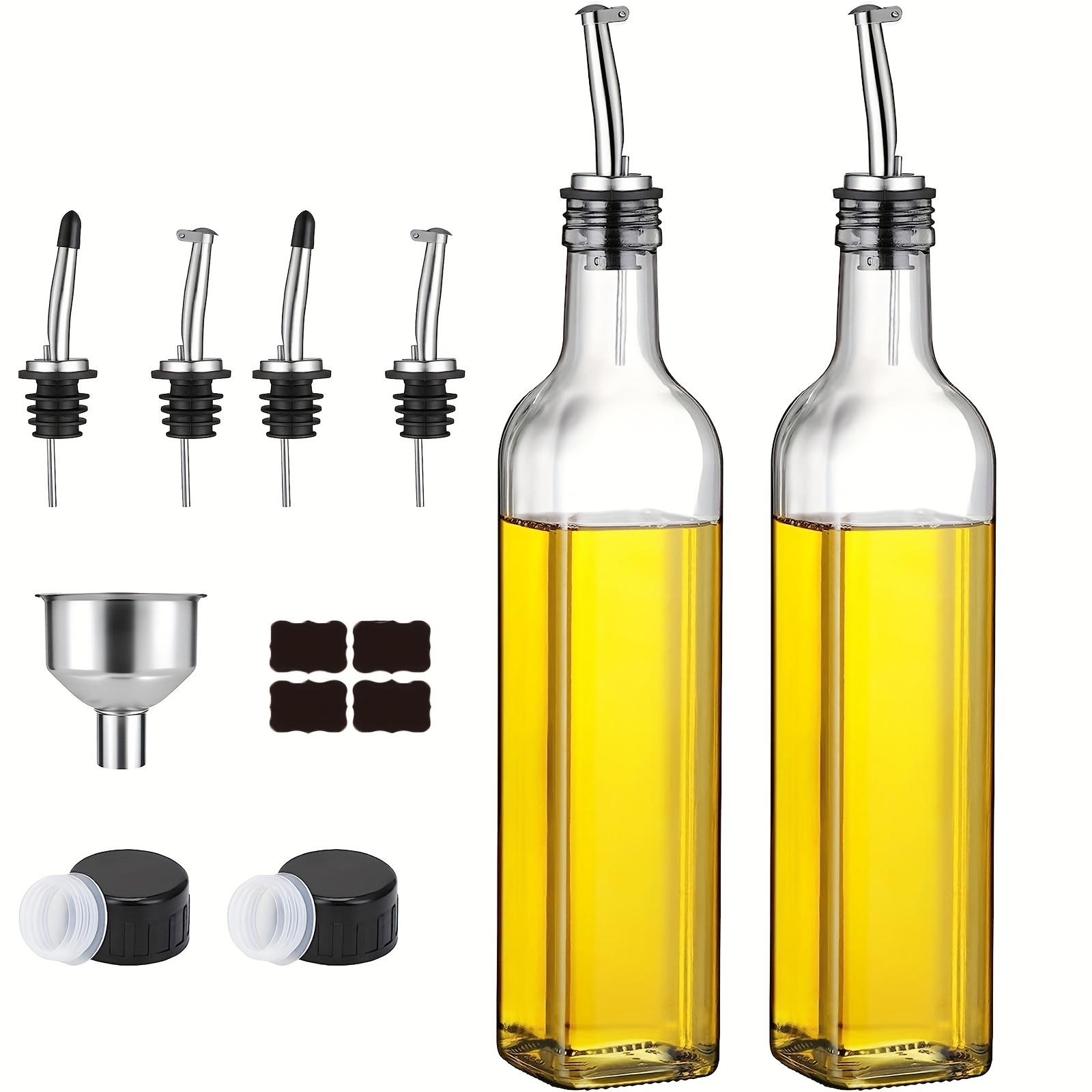 Oil Bottle Glass Oil Dispenser Bottle Leak proof Oil Pot - Temu
