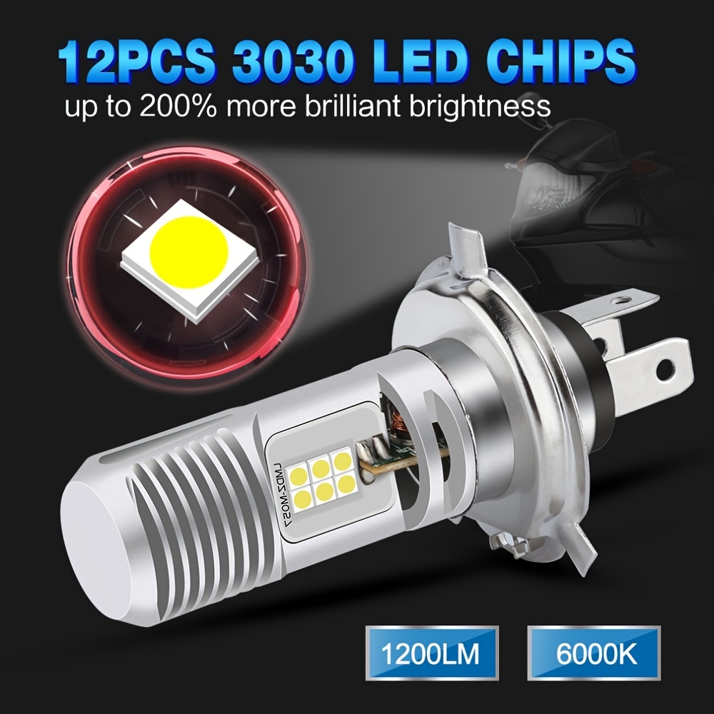 2Pcs Ampoules H7 LED Xénon Super Brillant Blanc 80W 6000K, Ampoule
