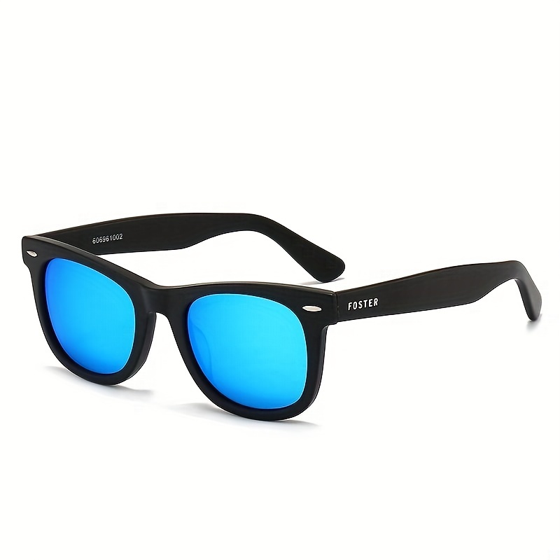 1pc Mens Square Design Sunglasses Unisex Uv Protection Acetate Frame  Glasses With Glasses Case - Jewelry & Accessories - Temu