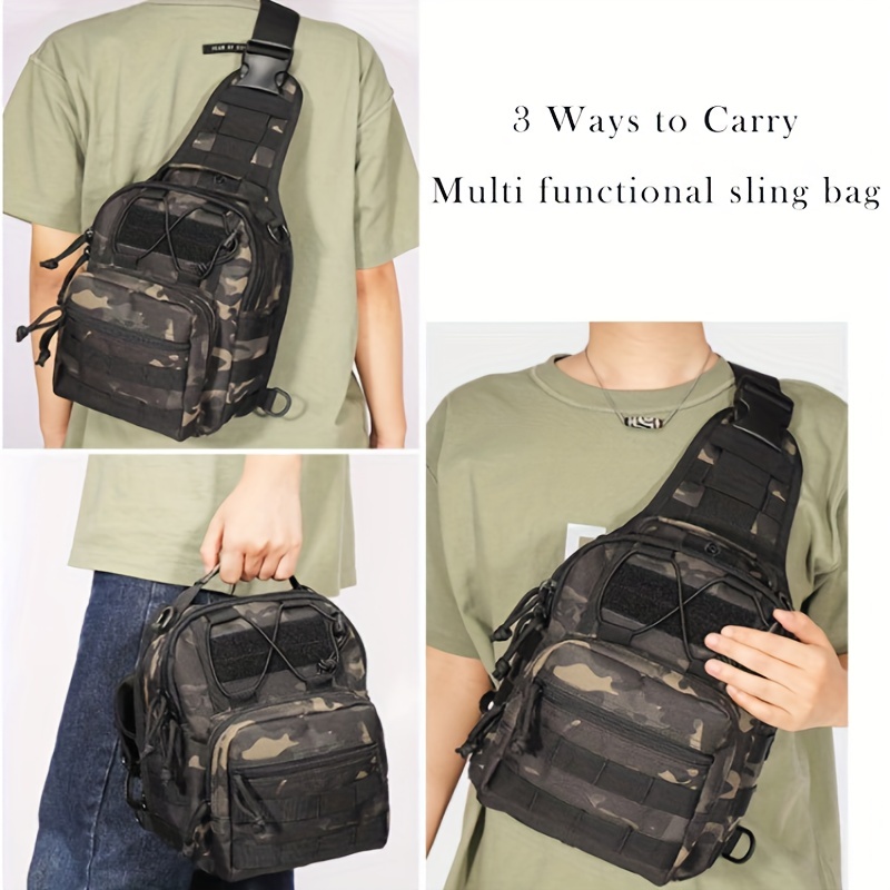 Tactical Chest Bag Backpack Military Sling Shoulder Fanny Pack Cross B –  Forrest Hill Farms