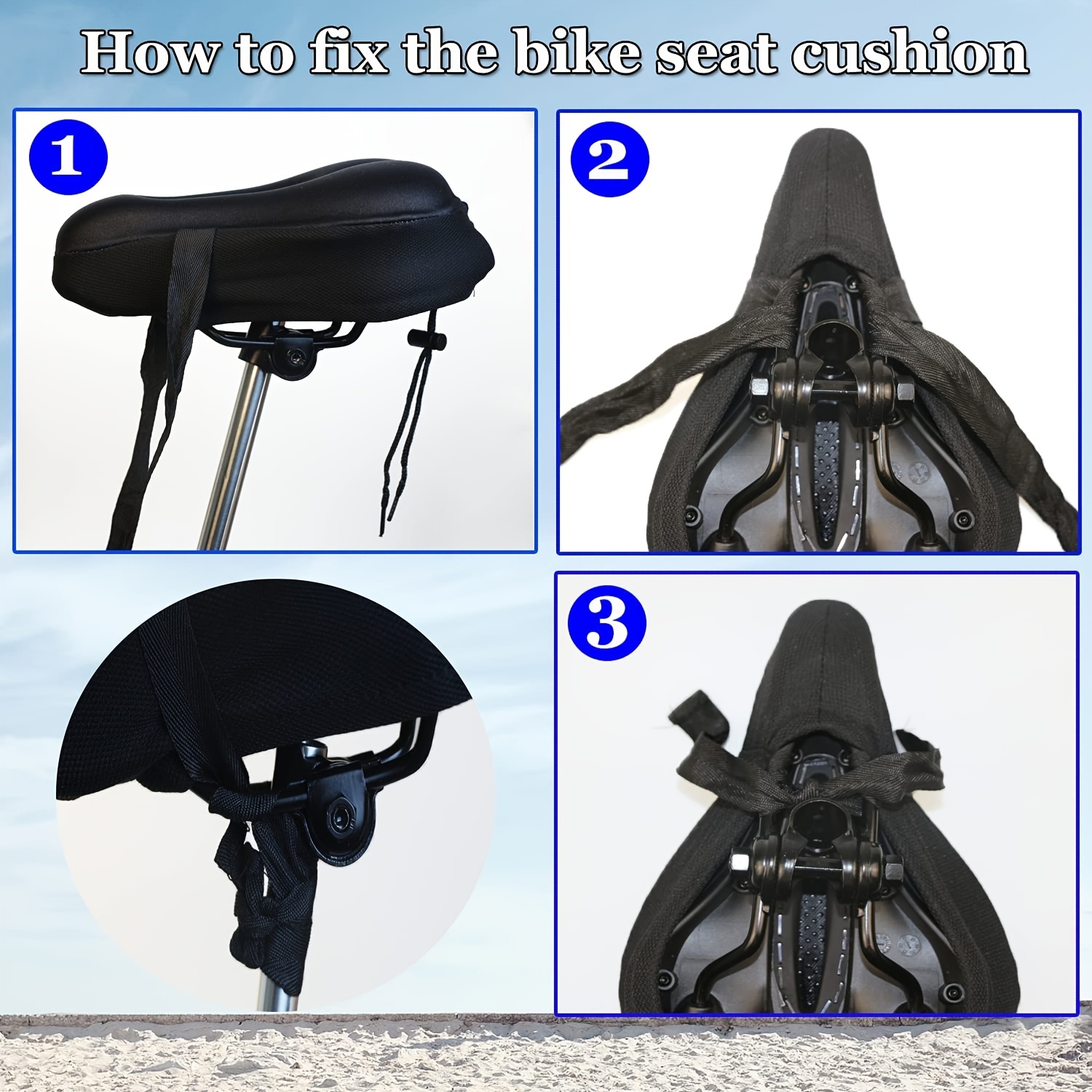 Extra Comfort Bike Seat