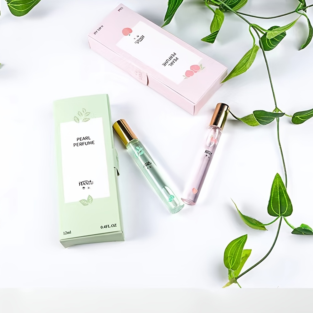 2 Flavors Rollerball Clean Fragrance Perfume, Made With Natural