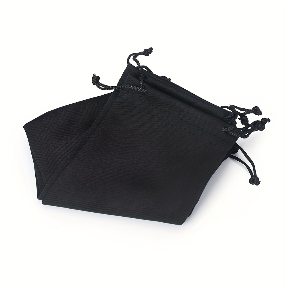 10pcs Drawstring Pouches for Sunglasses and Jewelry Displays