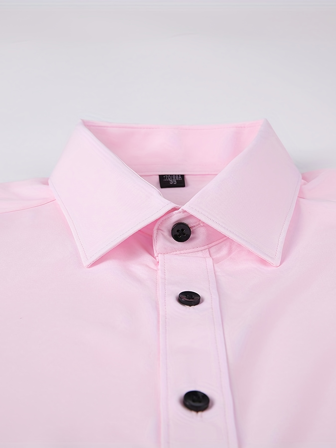 Classic Design Men's Casual Button Solid Long Sleeve Shirt - Temu Canada