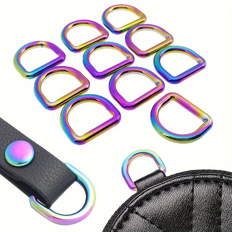 Diy Clothing Metal D ring Accessories Multi size Optional - Temu