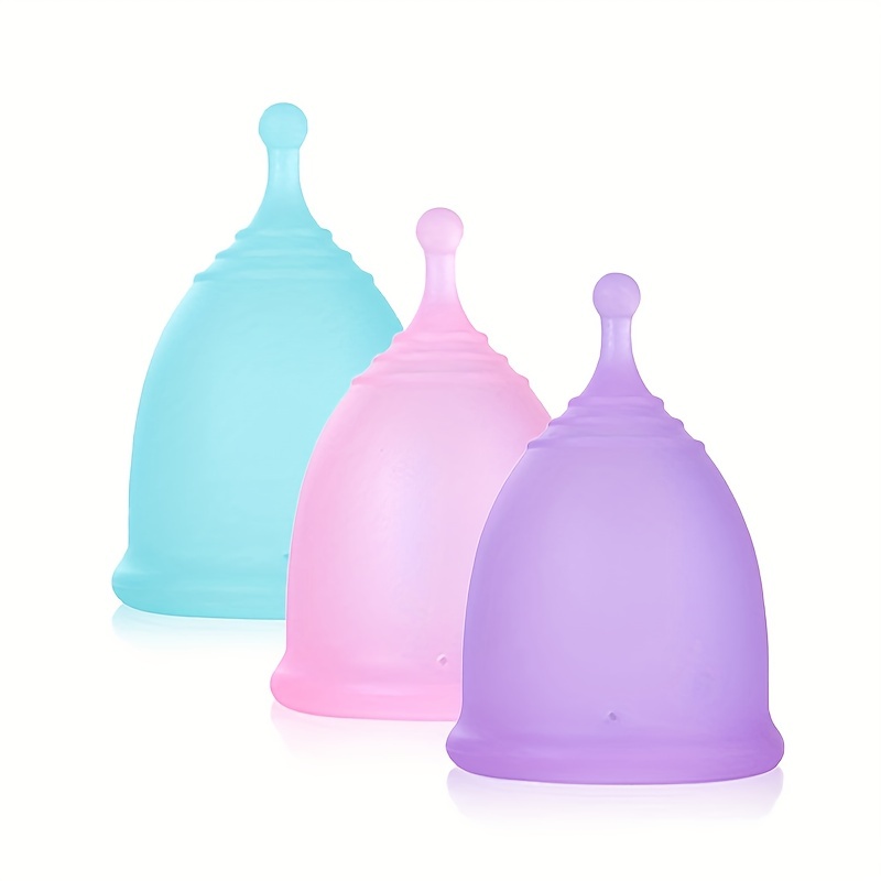 CareCup Menstrual Cup Kit - Tampon, Pad, and Disc Alternative Product -  Wear for 12 Hours - Reusable Period Cup/Copa Designed with Soft Flexible