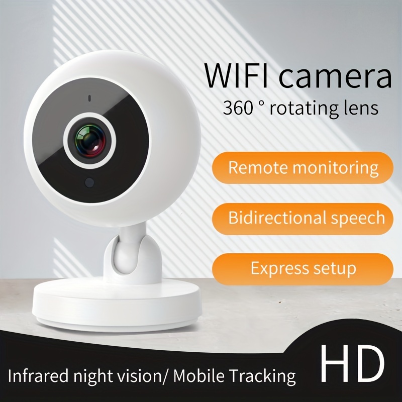 Mini wifi camera remote control 1080p hd webcam with infrared night vision  for business