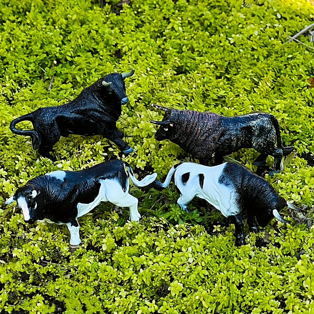  Beauy Girl 8pcs Mini Cow Animals Miniature Cow Figurines Fairy  Garden Miniature Cattle Farm Figurines DIY Terrarium Crafts Moss Landscape  Ornament Plant Pot Craft Dollhouse Decoration : Patio, Lawn & Garden