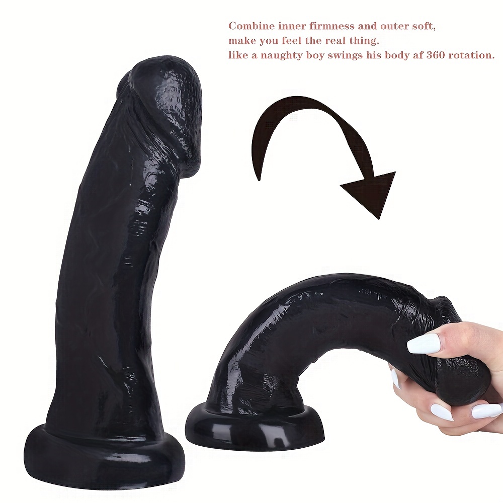 Brother Pvc Material Non vibrating Dildo Adult Sex Toys Temu