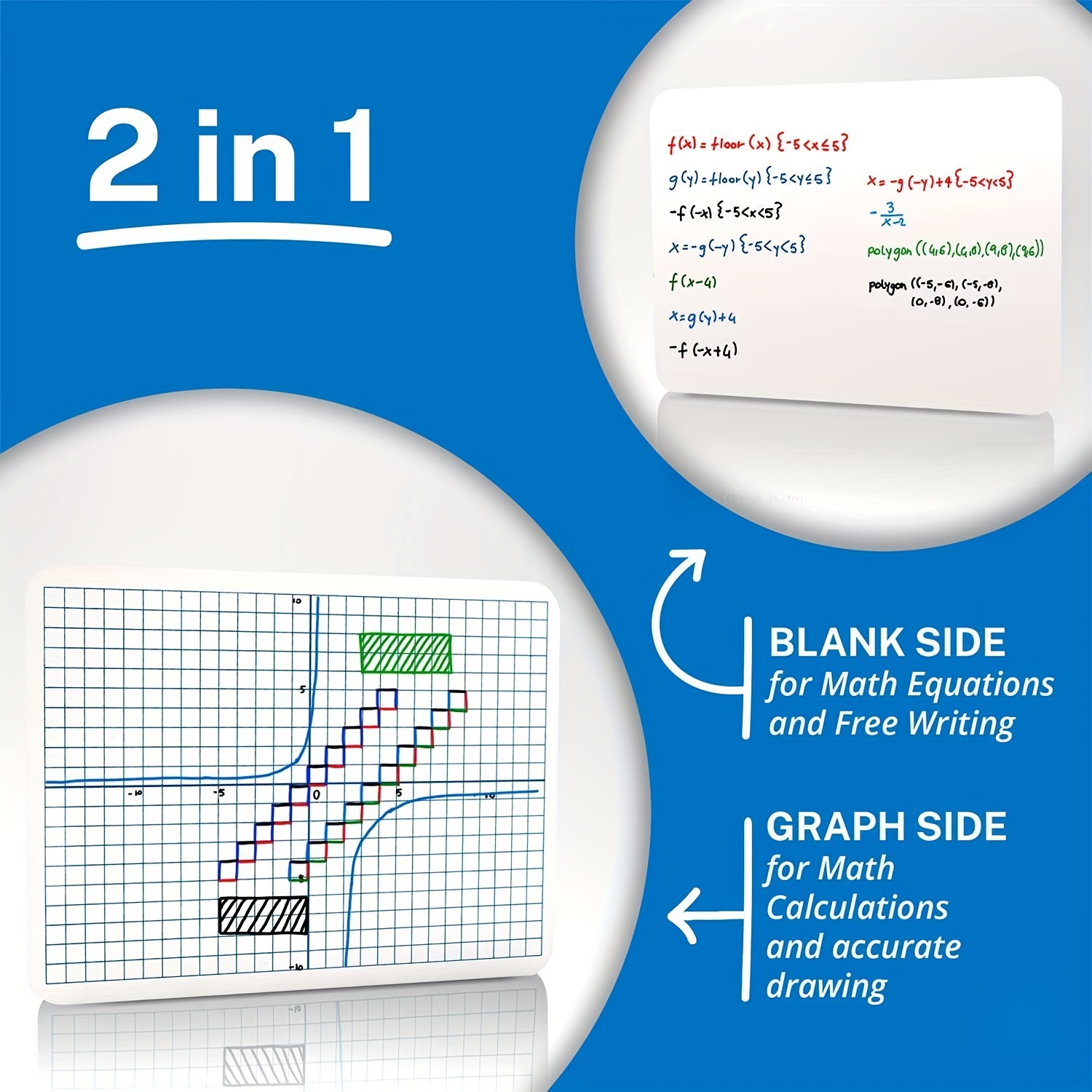 Chalk/Dry Erase Lap Board - Three Penmanship Lines