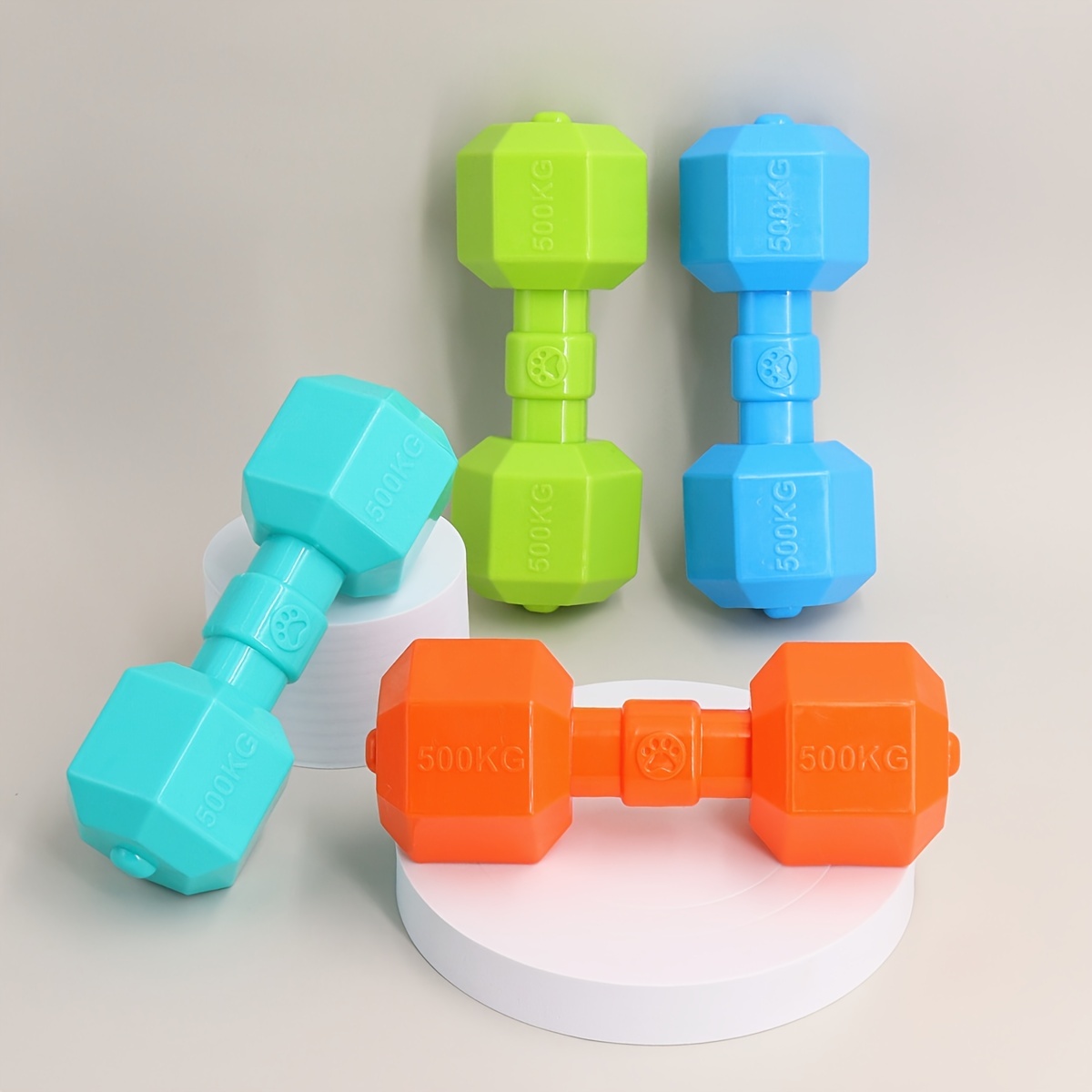 Interactive Treat Dispensing Puppy Toys - Dog Bones For Aggressive Chewers  Super Dog Toys Tough Chew For Dogs Toy Bone, Natural Rubber Leaked  Dumbbells - Temu