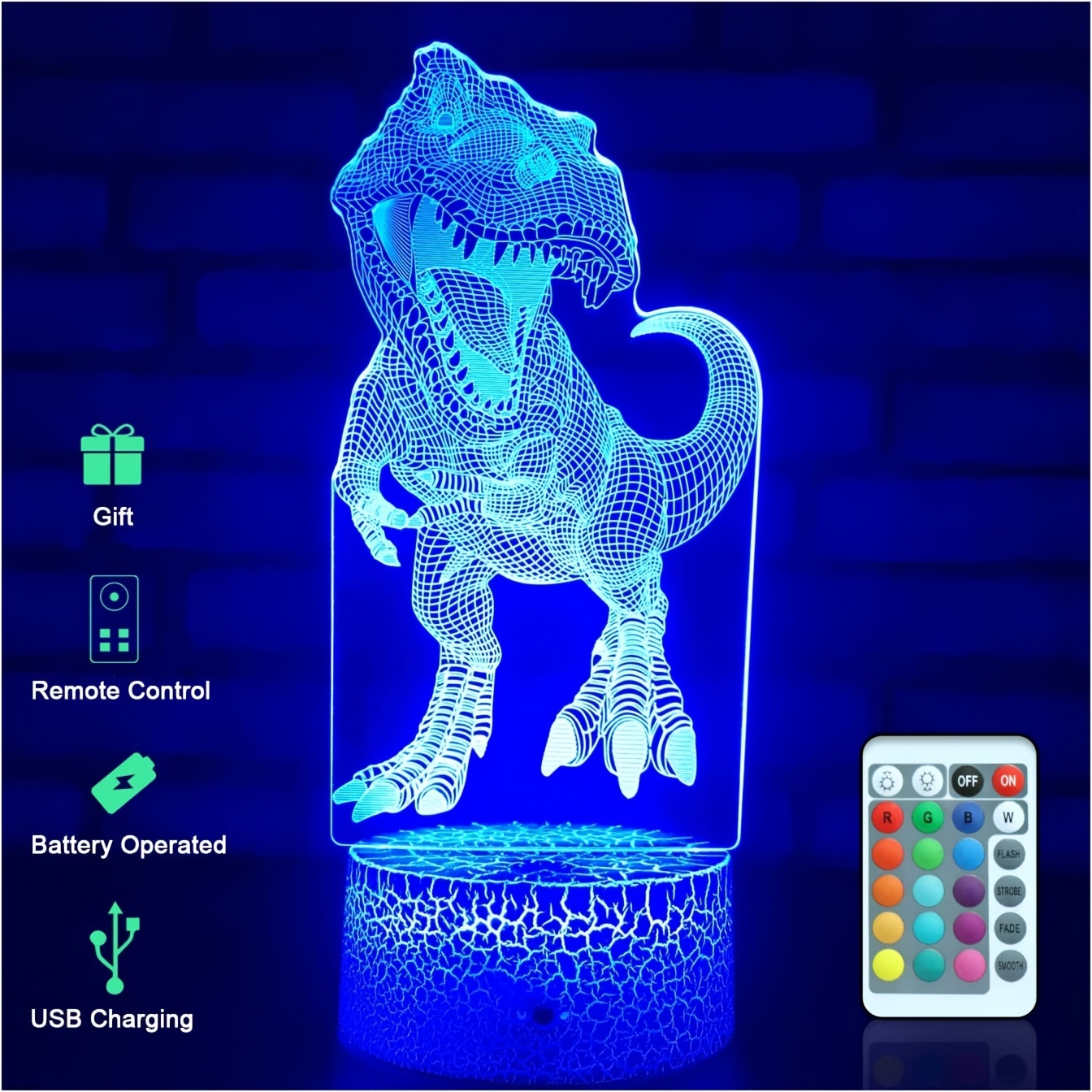 easuntec Unicorn Gifts Night Lights for Kids with Remote & Smart