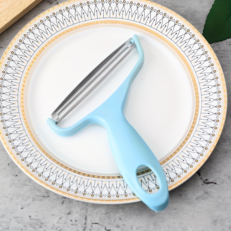 Aich Planing Cut Wire Dish Wide Mouth Planer Kitchen Cabbage Purple Cabbage  Grater Fruit Knife Peeler Frying Large Nordic Blue 1: Buy Online at Best  Price in UAE 