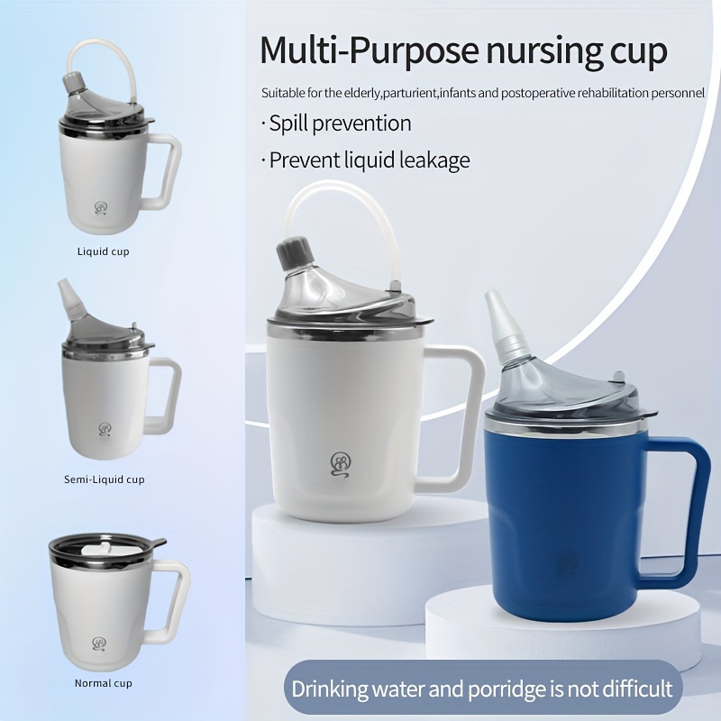 No Spill Cups For Elderly Convalescent Feeding Cup For Elderly