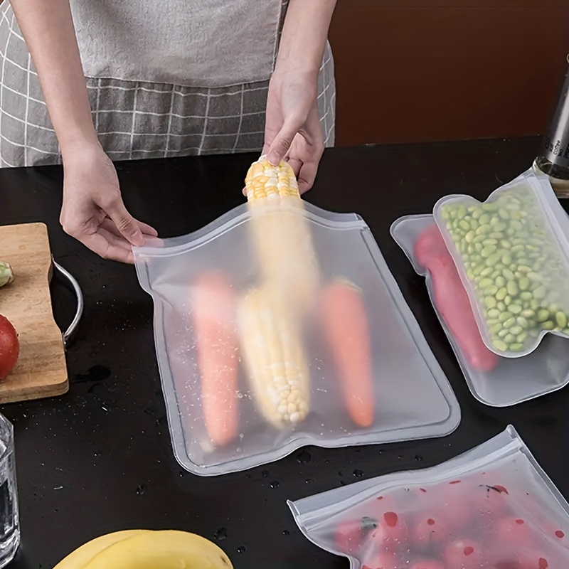 Tapas de silicona reutilizables – Versátil cubierta de congelador a  microondas para alimentos – Tapas elásticas de silicona a prueba de fugas  para