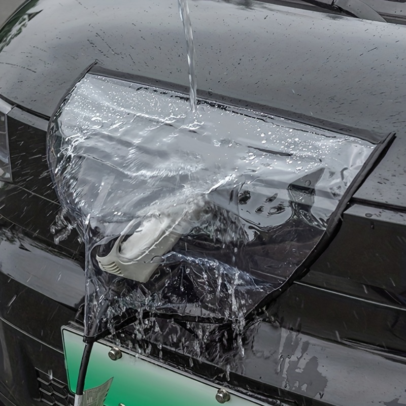 Car Charging Port Outdoor Home Rain Cover Charging Gun Waterproof Cover New  Energy Charging Protection - Temu United Arab Emirates