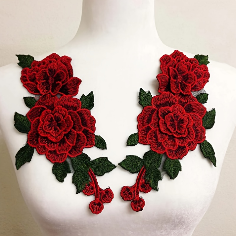 Rose embroidered clearance clothes