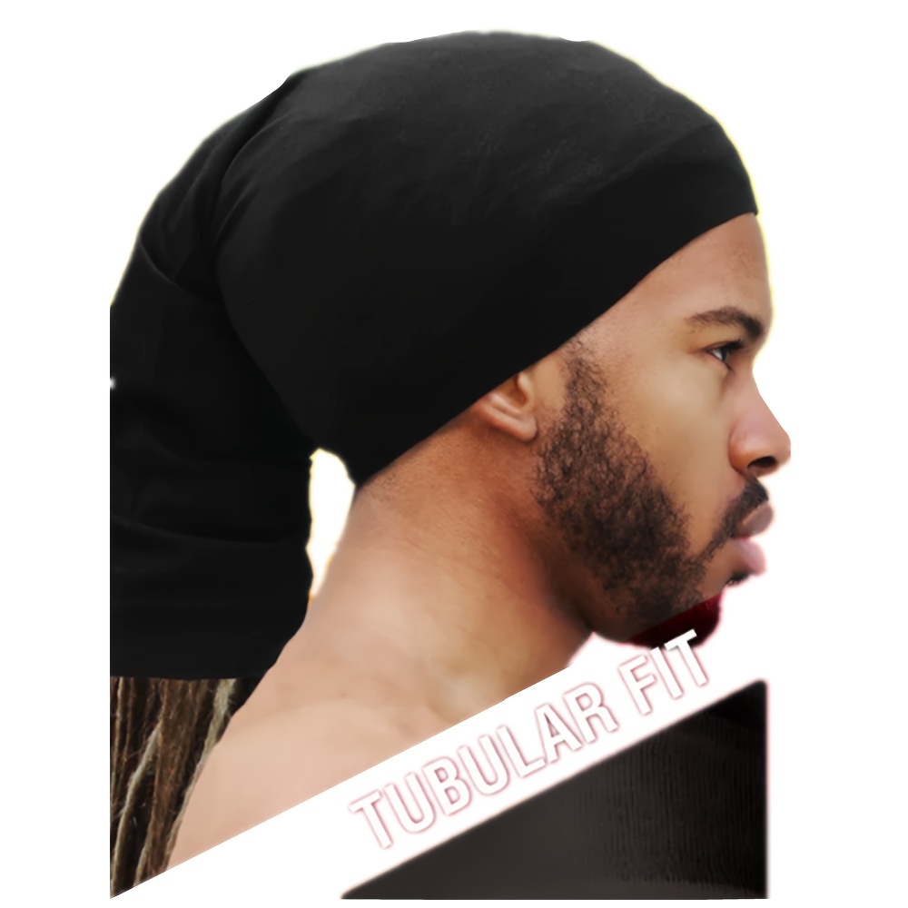 Turbante para hombres, hombres satén seda forrada pañuelo en la cabeza para hombres  turbante envoltura en la cabeza, camiseta turbante para rastas