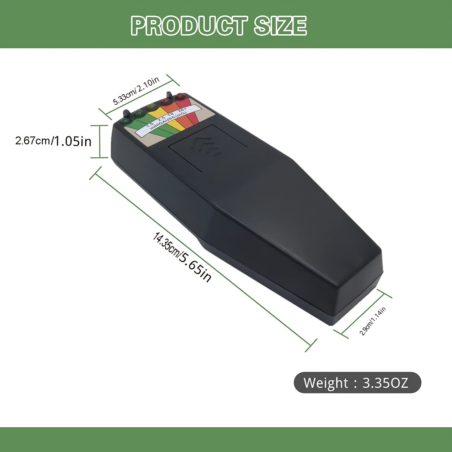 K2 EMF Meter LCD Digital Electromagnetic Field Radiation Tester Handheld  5-LED Indicator Light EMF Measurement Instrument - AliExpress
