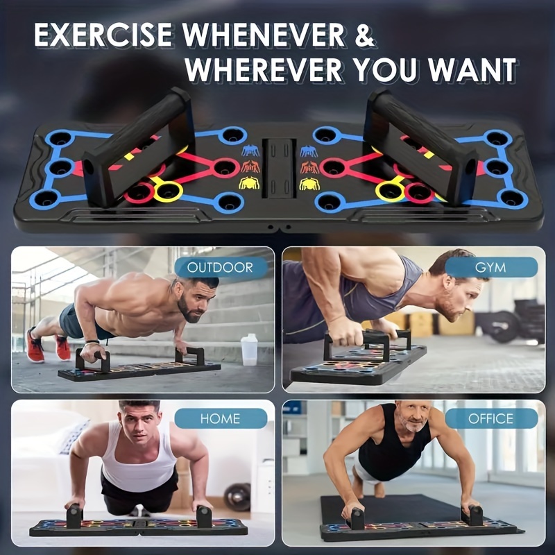 Multifunctional Push Up Board Foldable 20 In 1 Chest Muscle Exercise Equipment