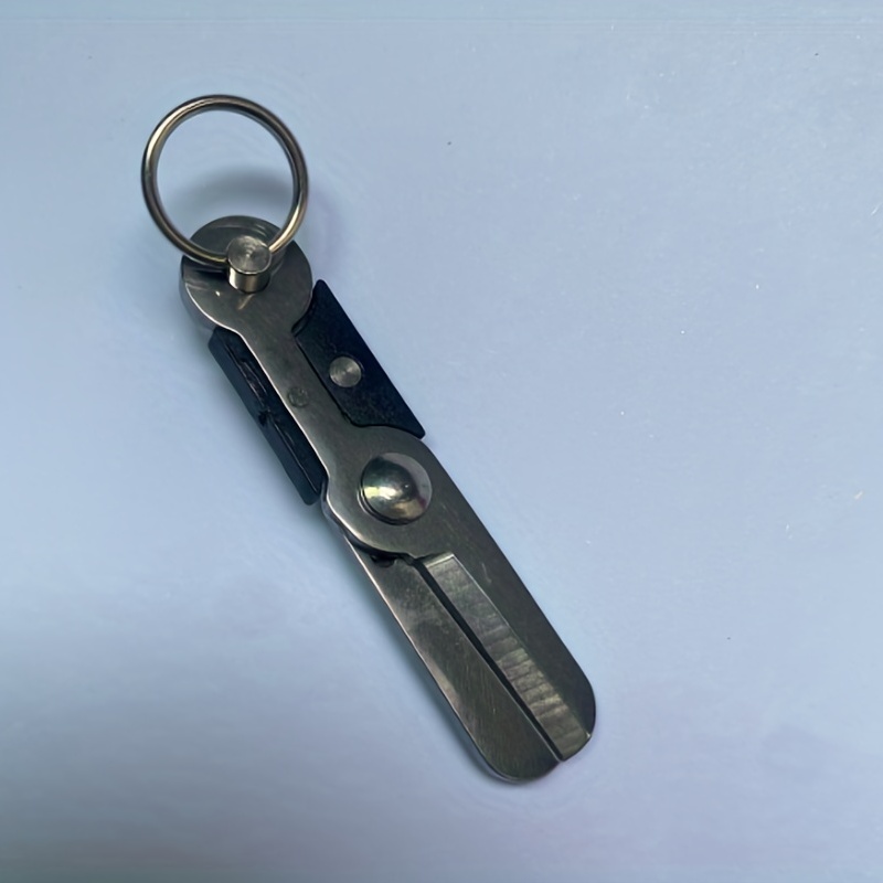Mini Gadget Keychain, Fold Scissor Cutter, Scissors Keychain