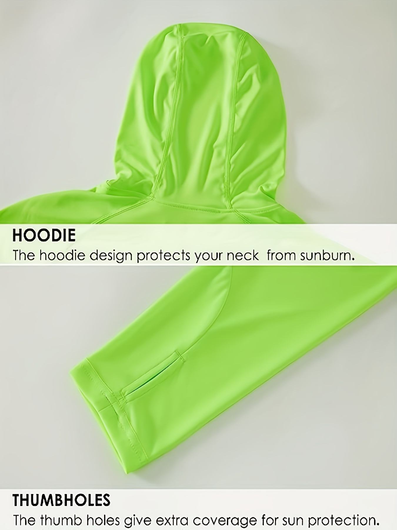 Men's Upf 50+ Sun Protection Hoodie Shirt Long Sleeve Rash - Temu