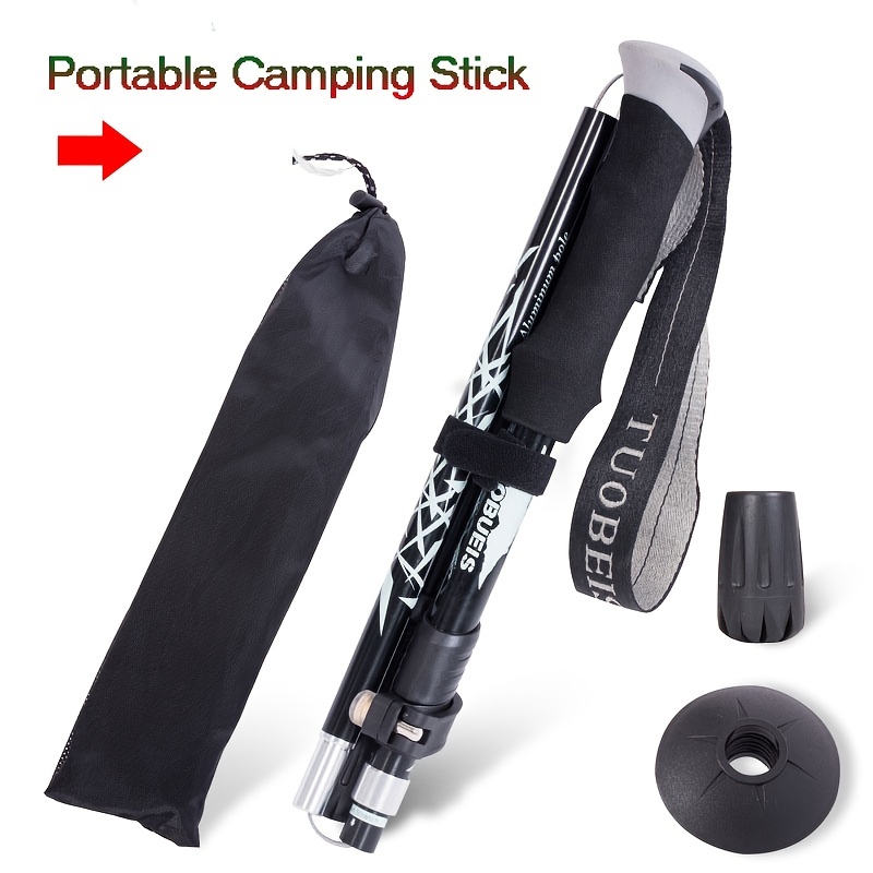 Lightweight And Portable 5 Section Foldable Trekking Pole For Hiking And  Walking Ideal For Nordic Walking And Elderly Telescopic And Easy To Store  In Bag, Shop The Latest Trends