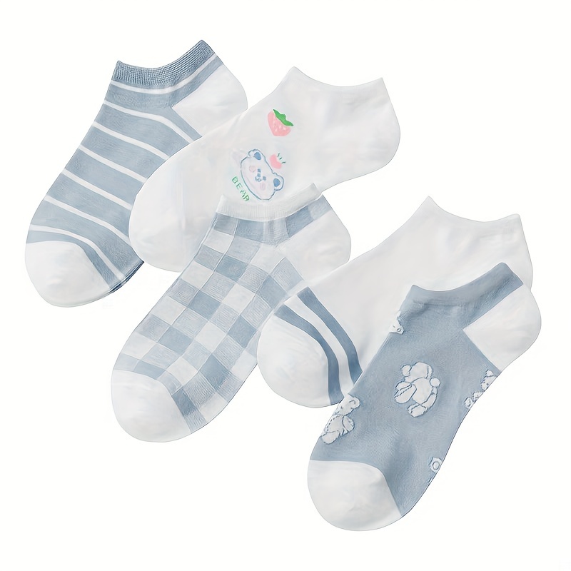 Pack de 2 pares de calcetines tobilleros, Azul