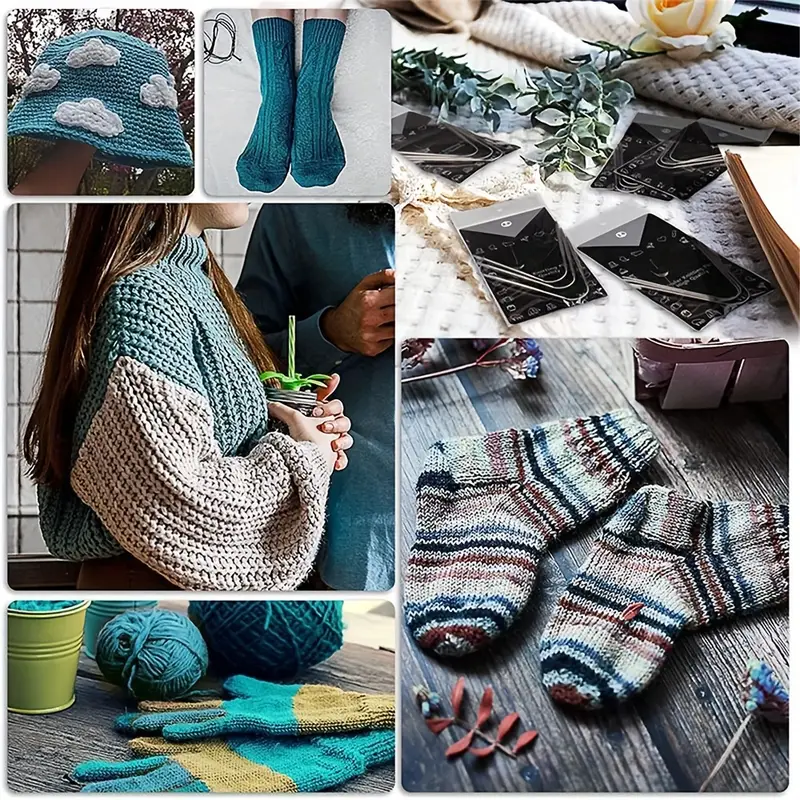 Circular Sock Knitting Needles Stainless Steel Mini Weaving - Temu Canada