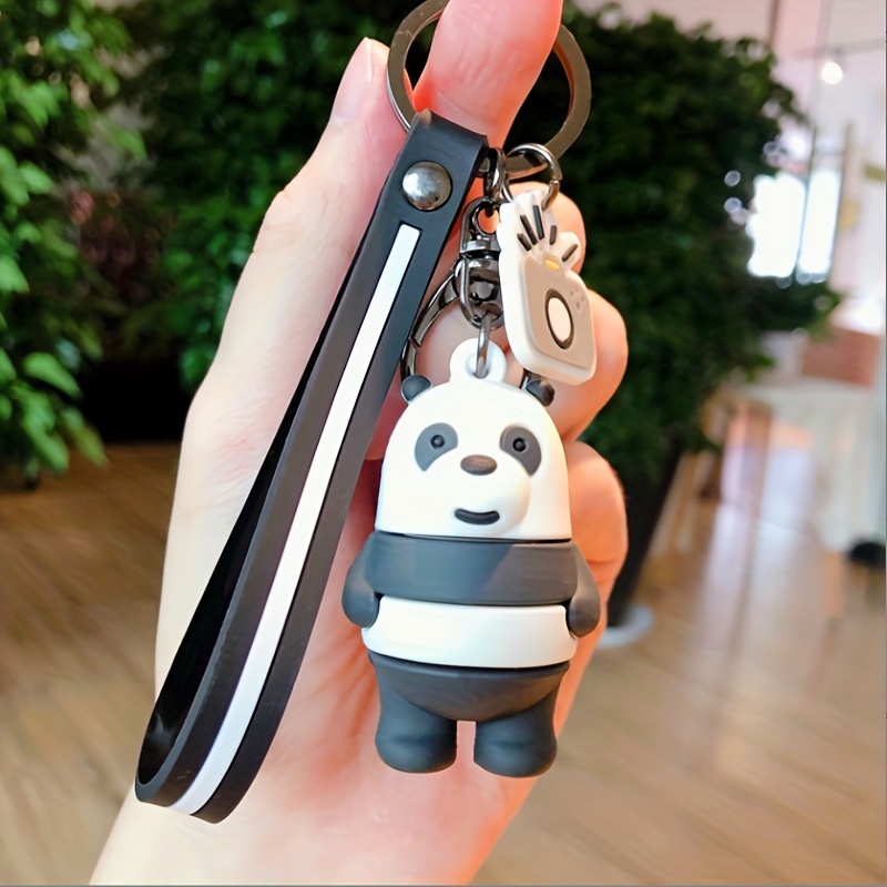 Bear Panda Key Chain, Keychain Bag Panda