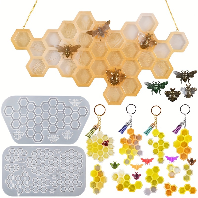 Diy Silicone Mold Honeycomb, Honeycomb Epoxy Resin
